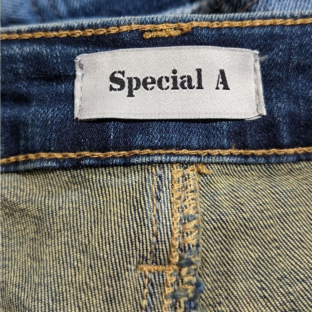 Special A High Rise Skinny Jeans Size 1 Dark Wash S - Picture 5 of 5